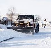 Removing Snow on driveway